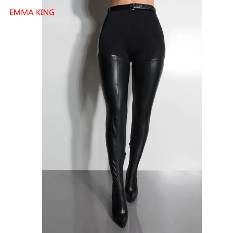 

Fashion Winter Boots Women Belted Thigh High Waist Over The Knee Boots Women Sexy Leather Popular trendy Thigh High Long Boots