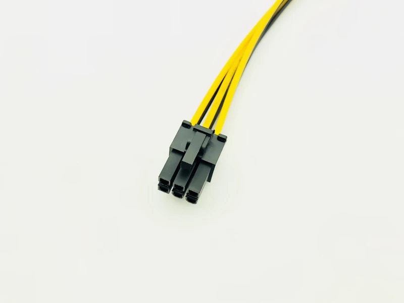 PCIE 6Pin to 6Pin Power Supply Cable Graphics Card Power Extension Cable 6 Pin Connector Male to Female Power Adapter for Mining