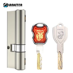 Bilateral Column Technology Anti-violence Super C-Level Door Anti-theft Door Lock Core Lock Universal Household