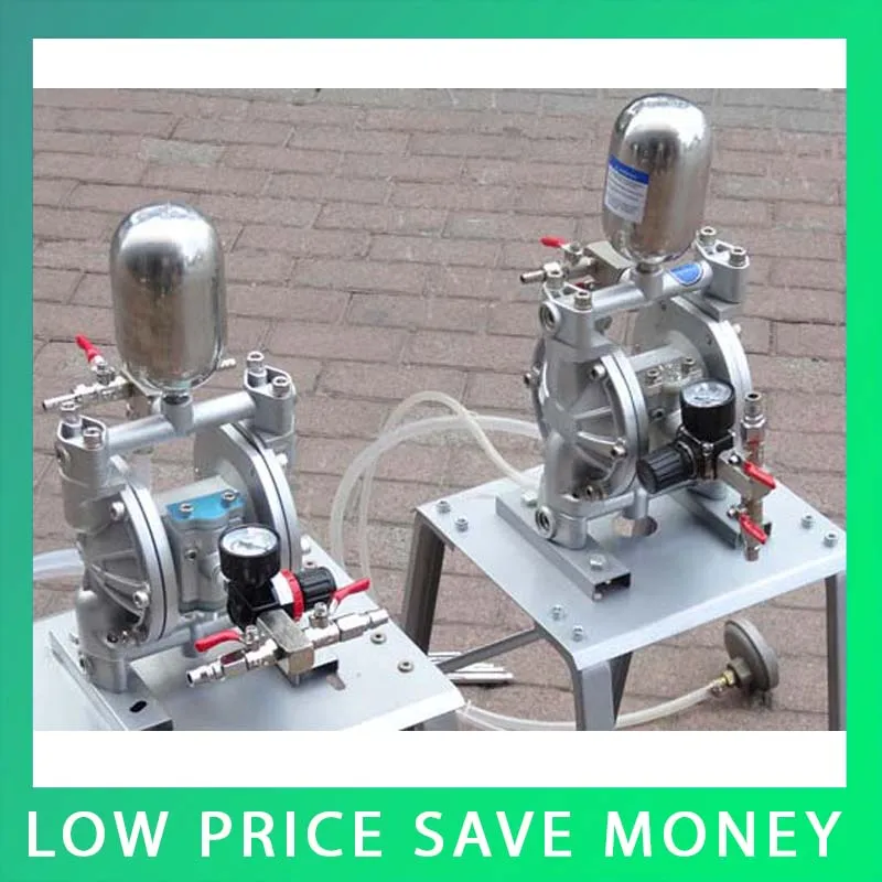 Aluminum alloy Mini High Pressure Ink Diaphragm Pump /Two-Way Pneumatic Diaphragm Pumps