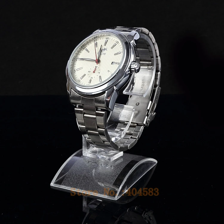 

20pcs/lot Clear-view Watch Display Stand Watch holder with C circle detachable Watch Stand