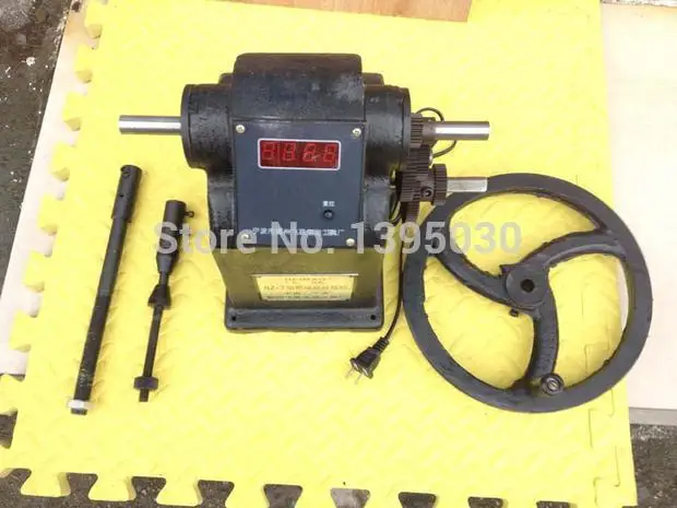 NZ-7 New Manual Hand Coil Counting Winding Winder Machine for thick wire 2.5mm