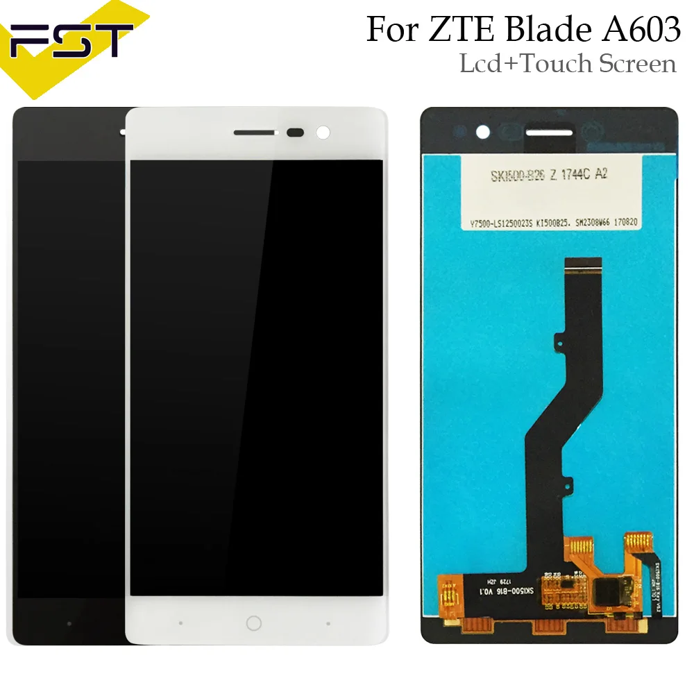 

Brand New for ZTE Blade A603 LCD Display and touch Screen Digitizer Assembly for ZTE A603 LCD Glass Panel Repair Parts +tools