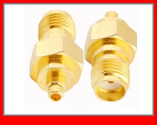 

10 pcs RF Coaxial adapter SMA female to MMCX male straight NEW