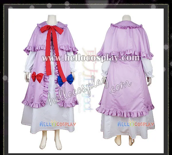 Touhou Project Cosplay Patchouli Knowledge Costume H008