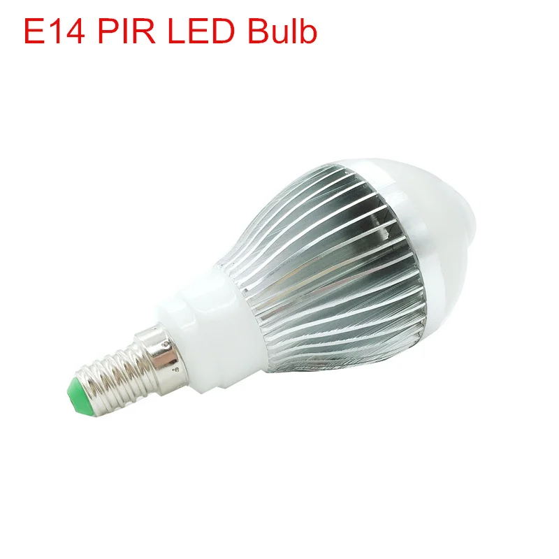 

Energy Saving 2835 SMD LED Lamp Bulb E14 5W 7W 9W PIR Motion Sensor Auto Smart LED Light Lamp Bulb AC85-265V Motion Sensor Light