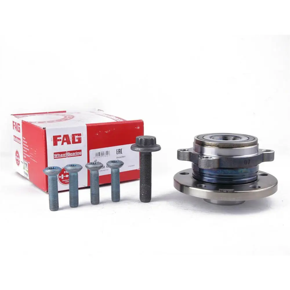 Front Wheel Bearing Kit Hub Assembly For V-W J-etta Golf MK6 Passat Beetle Au-di A3 S3 Q3 TT 5K0 498 621 WHT000237A