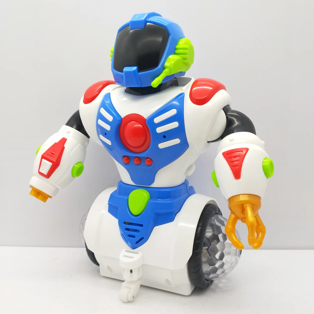 Dancing Robot With Flashing Led Light Dancing Intelligent Model Electric Simulated Educational Robotic Toys for children