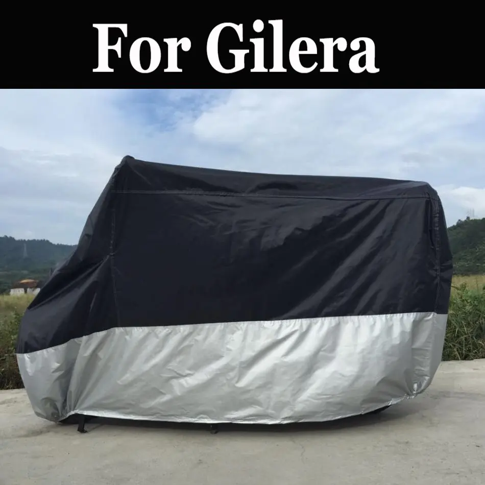 Motorcycle Cover All Season Waterproof Dustproof Uv Protective Outdoor For Gilera Rx Arizona Hawk 200 Rally 250 Tg1 Xr1 2