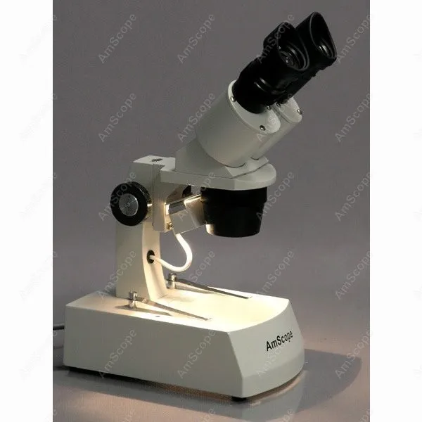 Stereo Microscope--AmScope Supplies 10X-20X-30X-60X Stereo Microscope with 2MP USB Camera