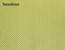 Aramid Fiber Cloth Plain Weave Fabric 400gsm 0.4 Thickness Yellow Cloth For Bulletproof Products High Strength