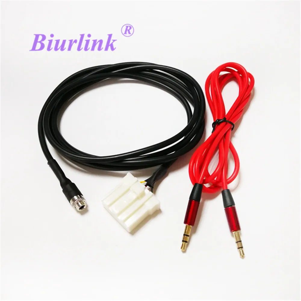 Adapter AUX samochodowy żeński do radia samochodowego, zestaw audio do Mazdy 2, Mazdy 3, Mazdy 5, Mazdy 6
