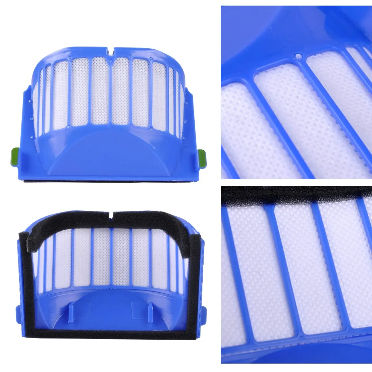 เปลี่ยนชิ้นส่วน Aero Vac ตัวกรองสำหรับ iRobot Roomba 500 600 Series 550 595 614 620 630 650 655 660 665 671 675 680 690 เครื่องดูดฝุ่น