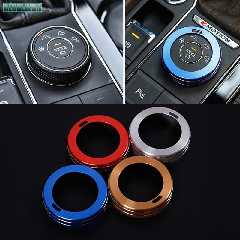 car Accessories Driving Mode Selector Knob Decorative Cover for Volkswagen VW Teramont Atlas Tiguan MK2 2018 2019 2020 2021 2022