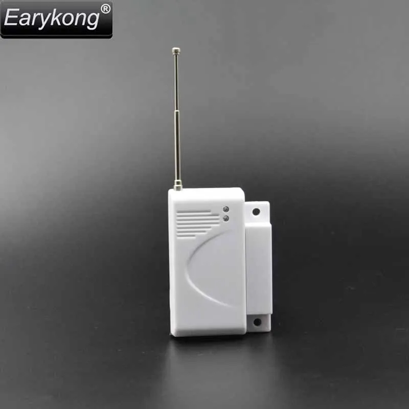 NEW Earykong Wholesale Door Window Magnetic Door Detector, For 433MHz Wireless GSM Alarm System, Door open alarms