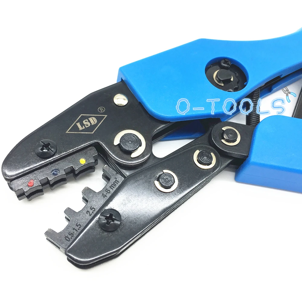 AN-03D Ratchet crimping pliers for 0.5-6mm² pre-insulated connectors 20-10AWG surge insulated terminal crimping tool