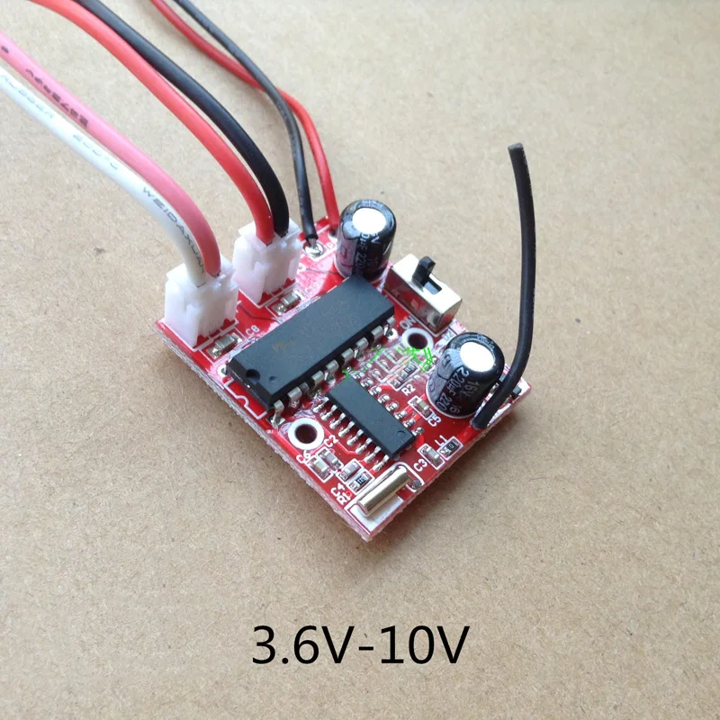 1Set 4-Channel 4CH Kit di Controllo Remoto Ad Alta Potenza 2.4Ghz Modulo Ricevitore + Trasmettitore Board + Batteria caso per il Modello di RC