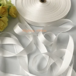 undyed Pure Silk Ribbon for Embroidery and Handcraft Project, Costume Accessory,White, Genuine, Free Shipping, 10mm 15mm size