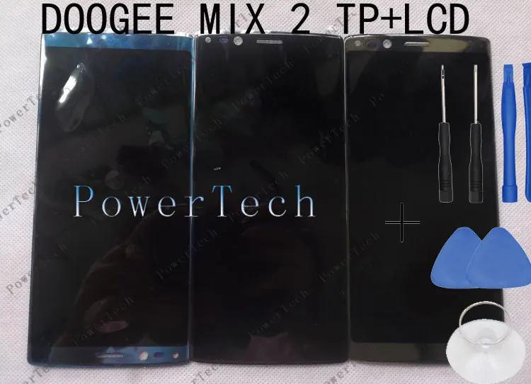 

New MIX 2 Front Panel Touch Glass Digitizer Screen with LCD display for doogee mix 2 Cell Phone FREE SHIPPING