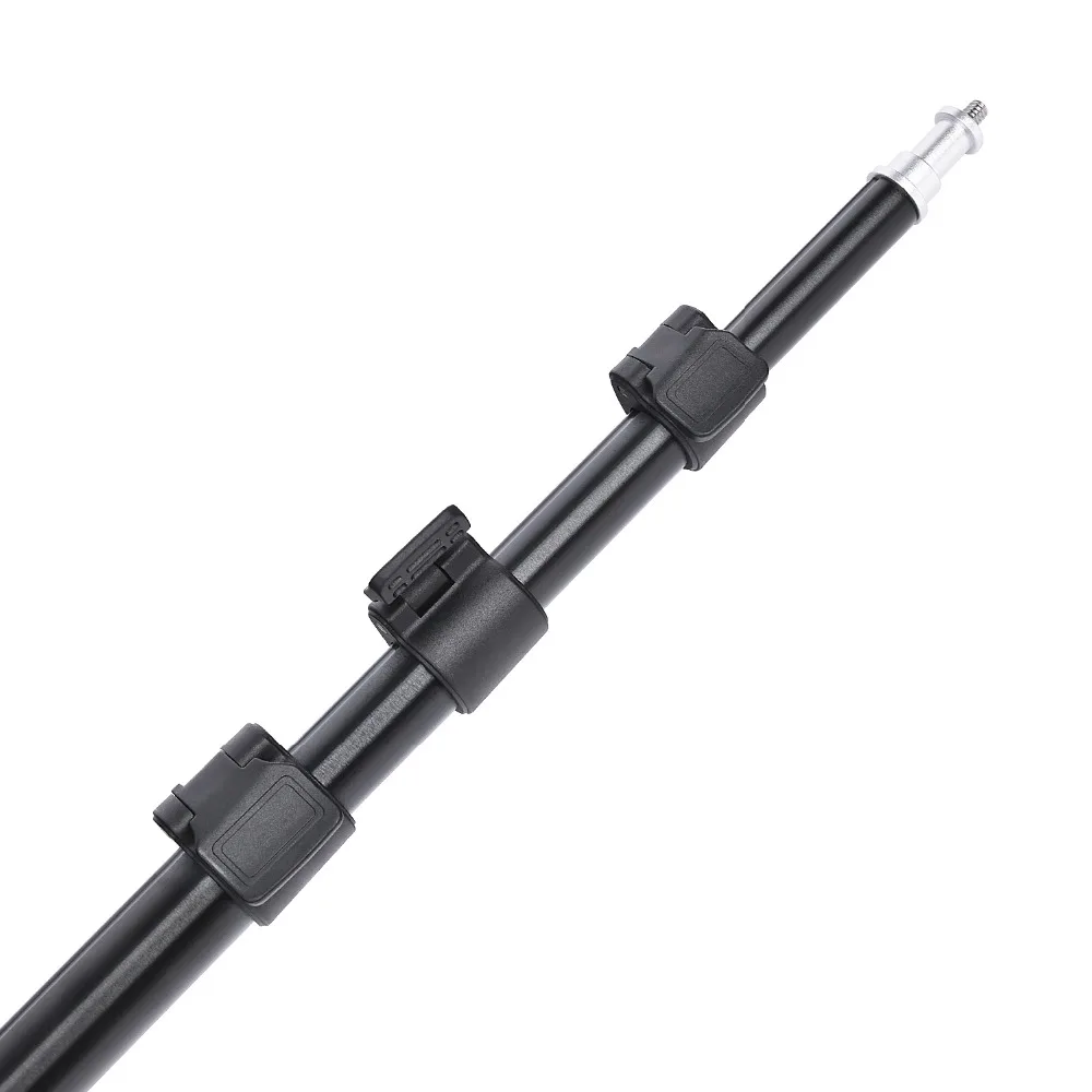 Fosoto FT-190 фиолетовый алюминиевый штатив 1/4 винт софтбокс для фотостудии фотографическое освещение софтбокс видео вспышка зонтик