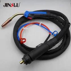 5 Meters 1.2mm with extra aluminium welding nylon Liner MB 501D MB501 Mig Torch Gun Water Cooled with Euro Connector Connection