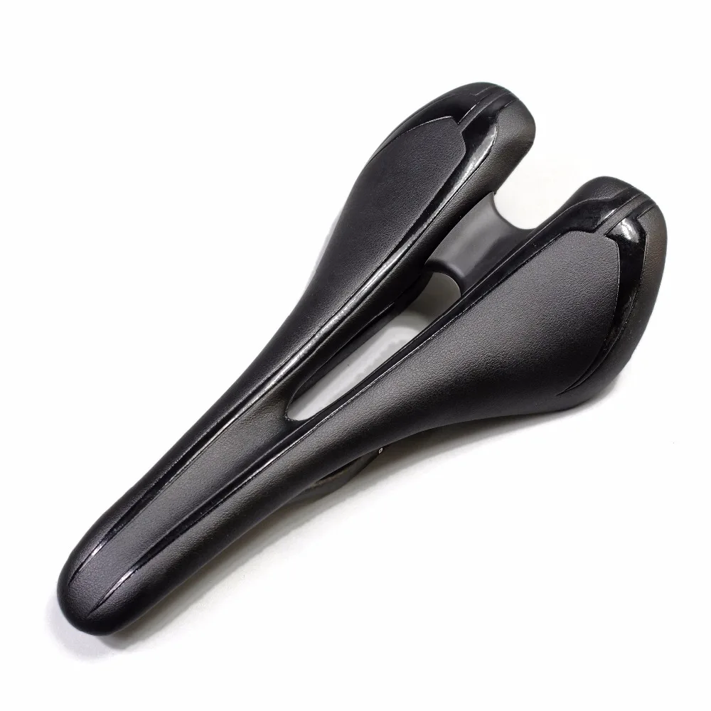 New Design Hollow LightWeight Full Carbon Fiber Bow EVO Sponge Mtb Road Bike Seat Cushion Bicycle Saddle