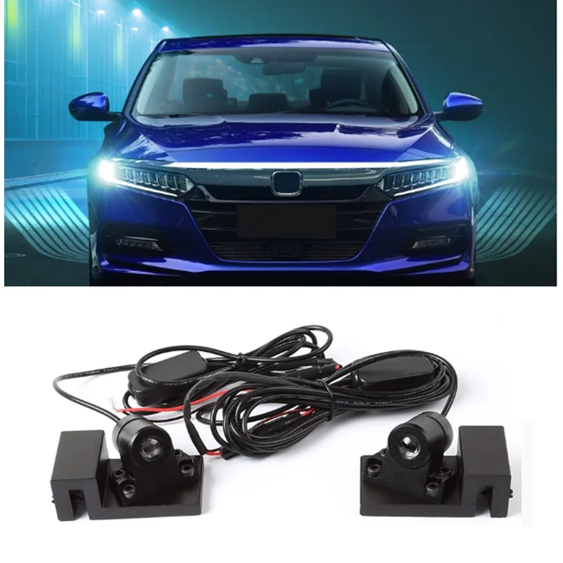 

Exterior Led Door Sill Lights for honda Civic Fit CR-V INSPIRE CITY JAZZ Car Led Door Sill plate Led Door Welcome Warm Lights