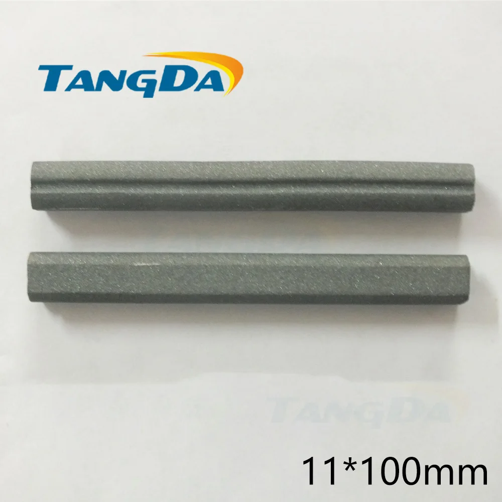 11*100mm ferrite bead cores rod core OD*HT 11 100 mm soft SMPS RF ferrite inductance HF welding magnetic bar High frequency