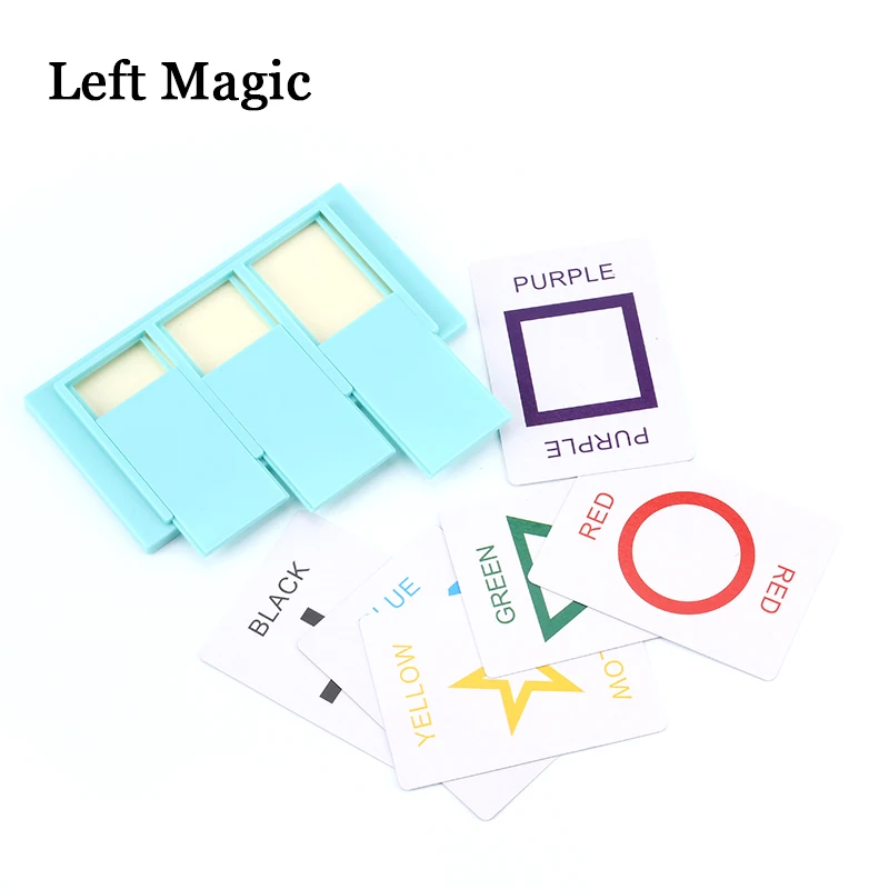 Prediction Blackboard Children Magic Tricks Toys Props Mind Reading ESP Cards Close Up Magic Props  Accessories Illusions Street