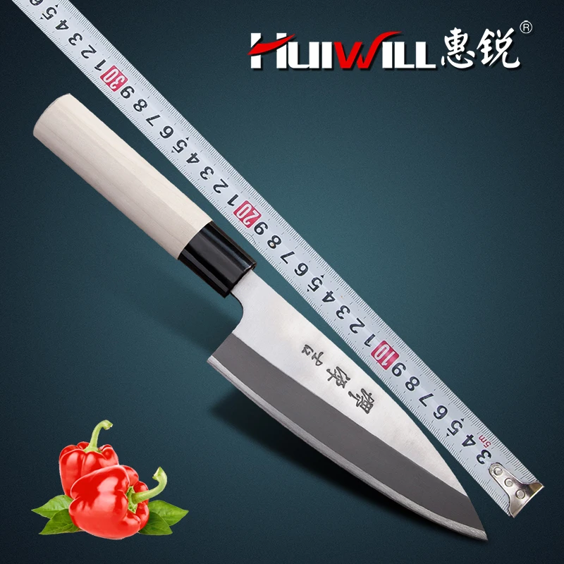 Luxurious Professional Deba Knife Fish Knife Japanese Sashimi Sushi Salmon Beef Knife Cooking Cleaver Knives