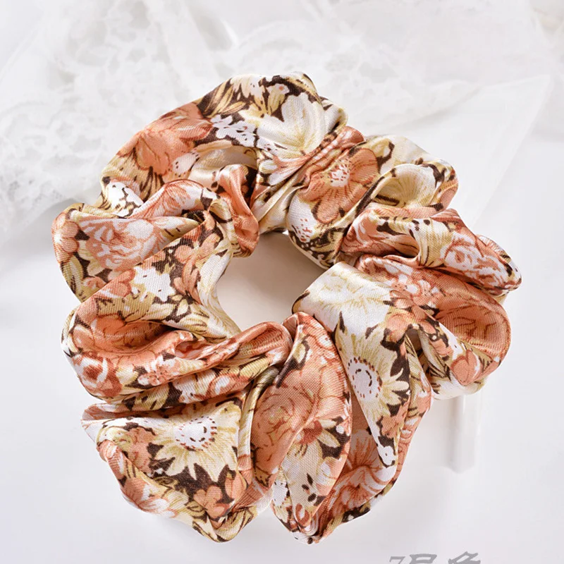 LOVINGSHA Cổ Điển Thiết Kế Nữ Phụ Kiện Tóc Nữ Thương Hiệu Dây Buộc Tóc Scrunchies Cô Gái Tóc Đuôi Ngựa Tóc Giá Đỡ Dây Nữ FCD007