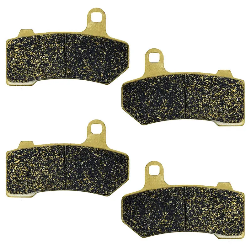 For HARLEY DAVIDSON Touring FLHR Road King Spoke Wheel Type 2008-2012 2013 2014 2015 2016 Motorcycle Brake Pads Front Rear