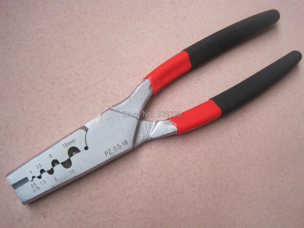 Multifunction Crimping Tool crimp plier for crimping cable ferrules 0.5-16mm2 PZ-0.5-16 end sleeves crimper