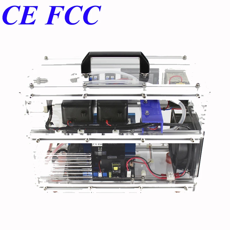 Озонатор переменного тока 110 в/в, сертификаты CE, EMC, LVD, FCC, магазин фабрики, регулируемый генератор озона, воздушный, медицинский, водяной, с таймером, 1 шт.