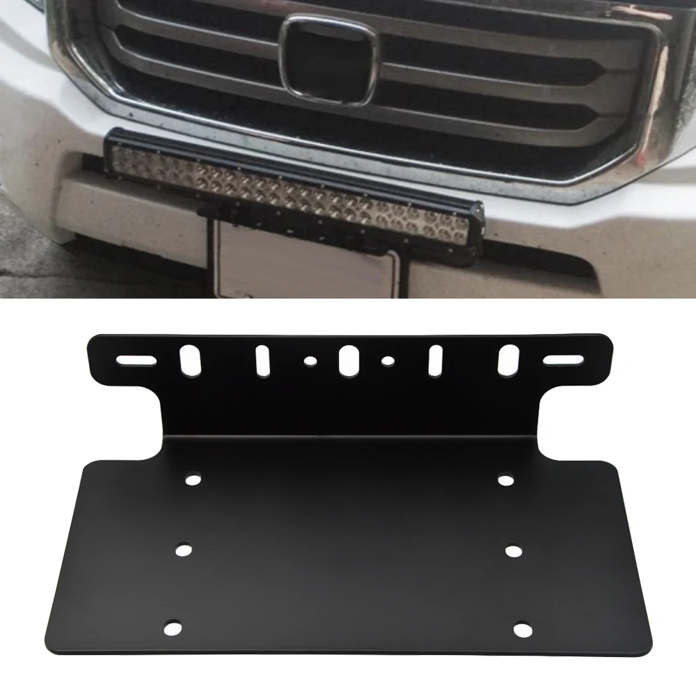 Car Front License Plate Mounting Bracket 6x12