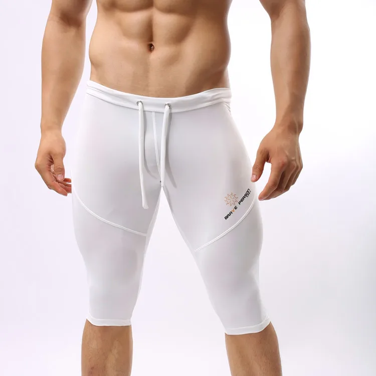 Sexy Men Beach Pantaloncini Da Bagno costume da PERSONA CORAGGIOSA Marchio di Qualità Uomo Costume Da Bagno Bermuda Lunghi Tronchi di Nuoto Tavola