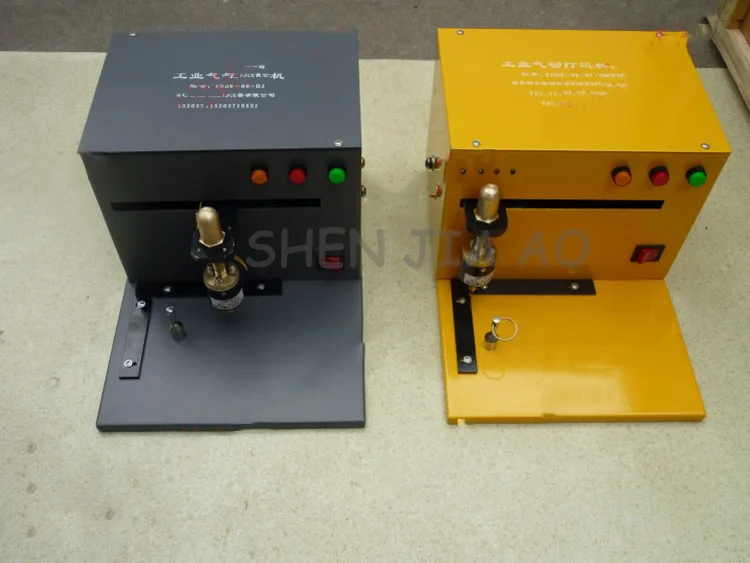 Electric/Pneumatic Signs Marking Machine Nameplate Pneumatic Marking Machine Linear Guide All Electric Marking Machine ZC900