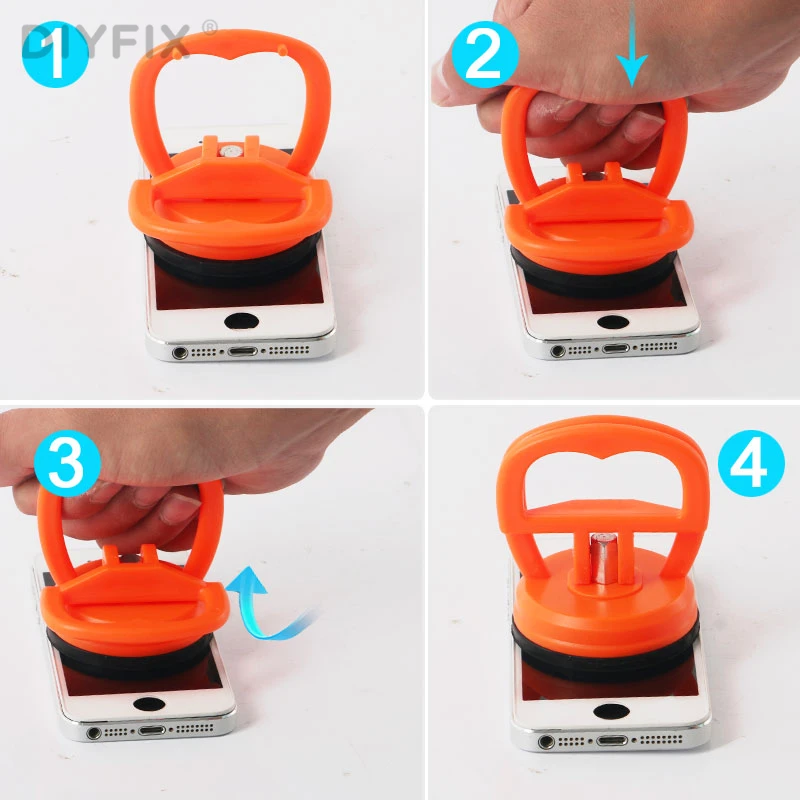 DIYFIX Universal Demontage Heavy Duty Saugnapf Telefon Reparatur Werkzeug für iPhone iPad iMac LCD Screen Eröffnung Werkzeuge 5,5 cm /2.2in