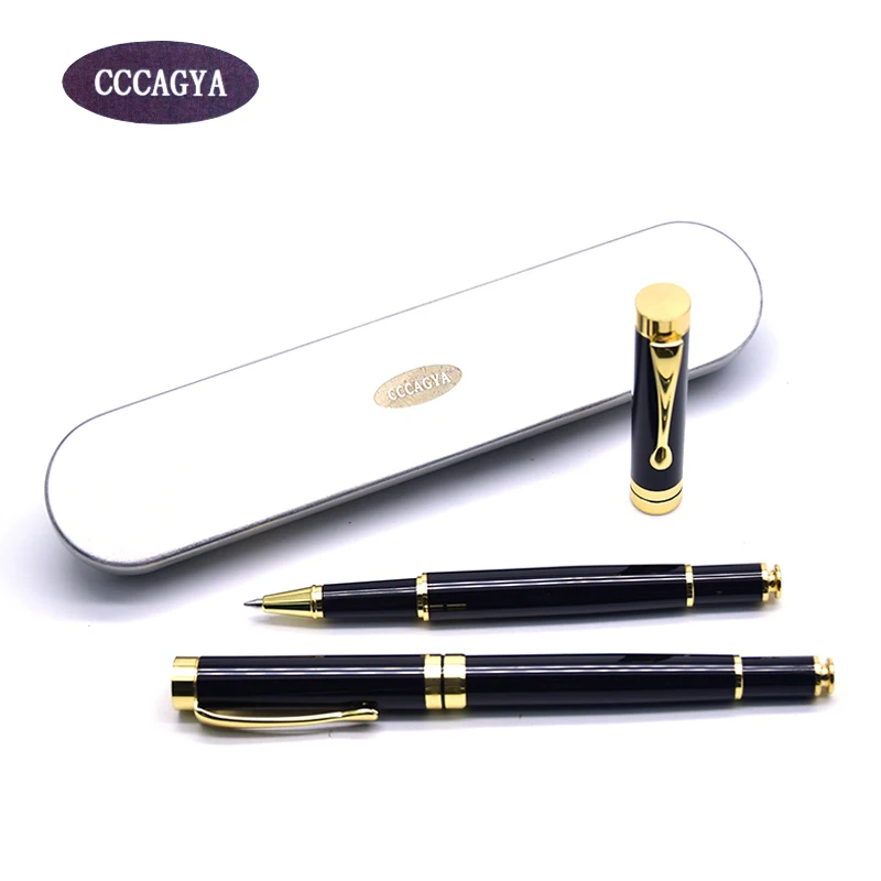 Guoyi A099 Luxury Eenvoudige Business Examen Metal High-End  Gifts Mass Customization Logo Signature Gel Pen Journal Levert