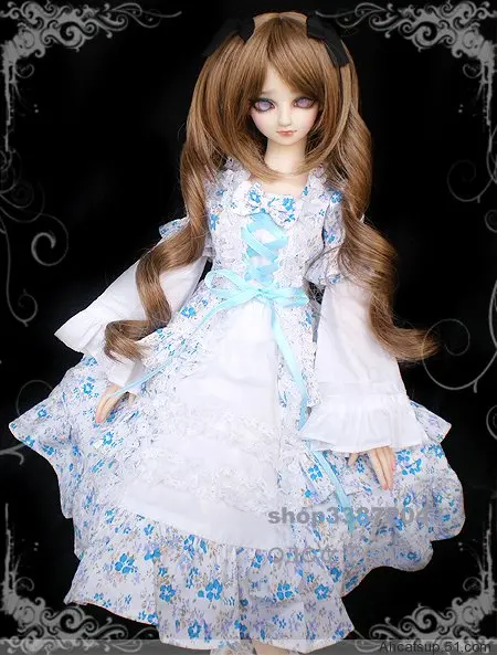 Vestido Floral BJD a escala 1/4 1/3 para accesorios de ropa para muñecas BJD/SD, muñeca, zapatos, peluca y otros accesorios no incluidos 18D1292