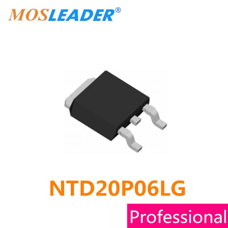 

Mosleader NTD20P06LG TO252 100PCS 500PCS 1000PCS NTD20P06L NTD20P06 20P06 P-Channel 60V 15.5A Made in China High quality