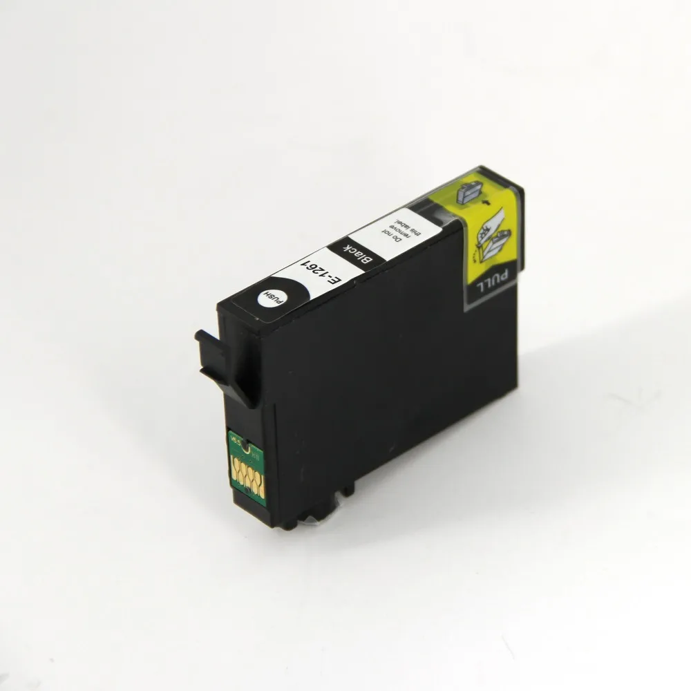 BLOOM compatible FOR Epson T1261 BK Black ink cartridge WF-3520 3530 3540 7010 7510 7520 printer