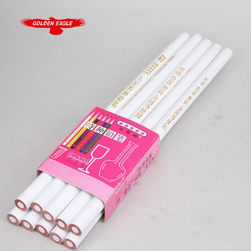 536 five-star Brand Of Special Quality Special White Pencil Pen ( Leather , Plastic , porcelain, metal, etc. )