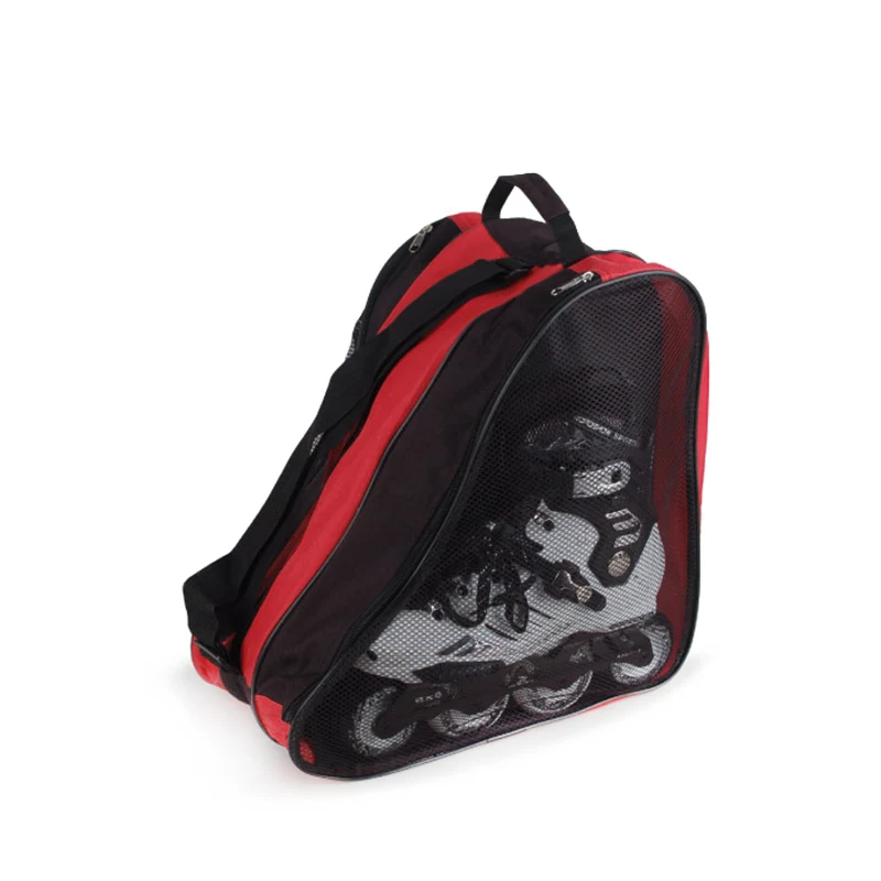 NEW Ice Skate Roller Blading Carry Bag with Shoulder Strap for Kids Adults Nylon Torage Bags