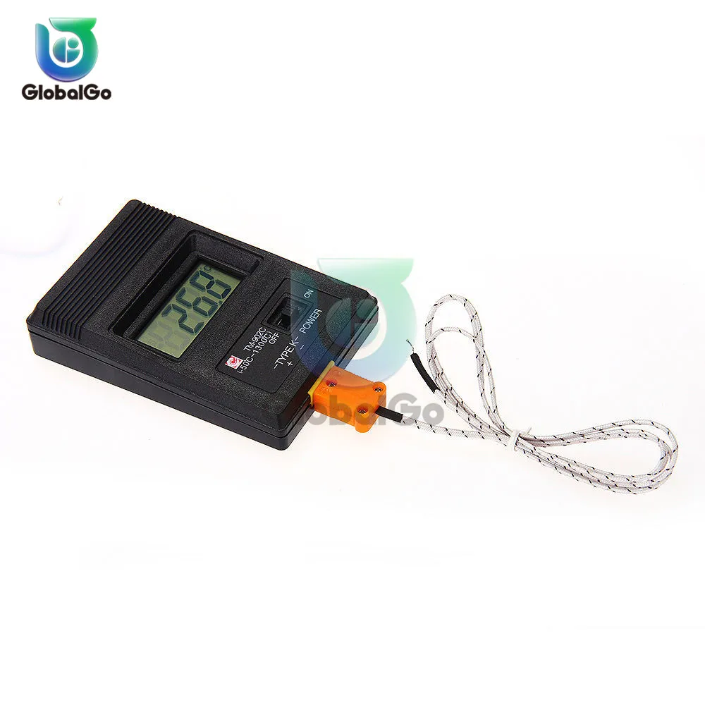 TM-902C -50 ℃ a 1300 ℃ misuratore di temperatura TM902C tipo K digitale termometro sensore rivelatore Tester termocoppia sonda