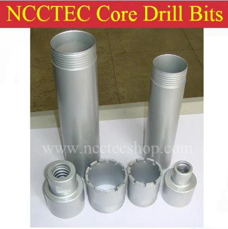 

Diameter 112mm,600mm long NCCTEC Diamond Core Drill Bits with separated structure | 4.5''*24'' concrete wall wet core bits pits