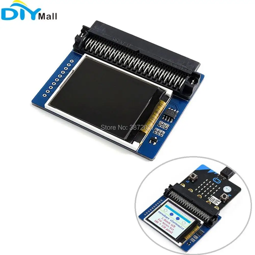 

1.8inch Colorful Display Screen Module 160x128 ST7735S Driver 65K Color SPI Interface for Micro:bit Microbit Arduino