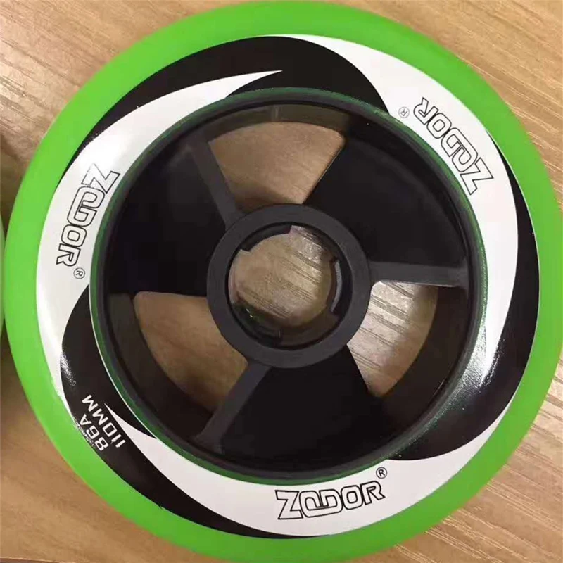 85% bote 86a roda de patinação com alta elasticidade, 110mm, em linha, 90mm 100mm, para competição de pista interior, rodas de corrida, cityrun