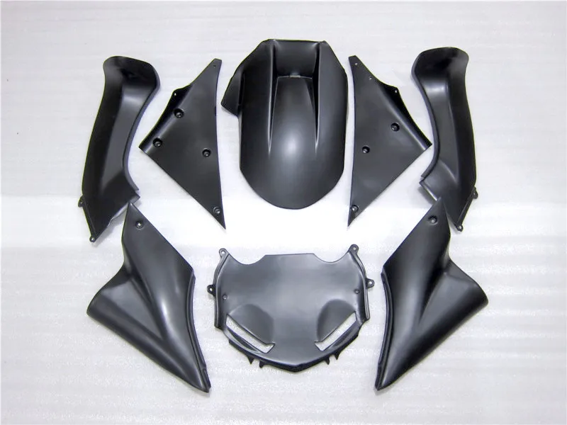 Free Custom Fairing kit for Kawasaki ZX 10R 2006 07 green 2007 06 Ninja zx10r decals black fairing TP59