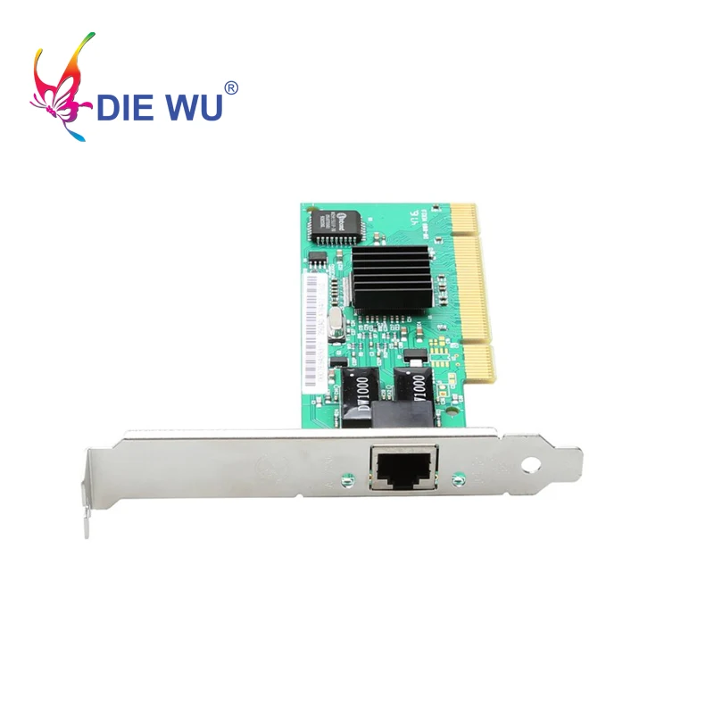 RTL8169 10/100/1000 mbps PCI diskless network card RJ45 port lan card for PC